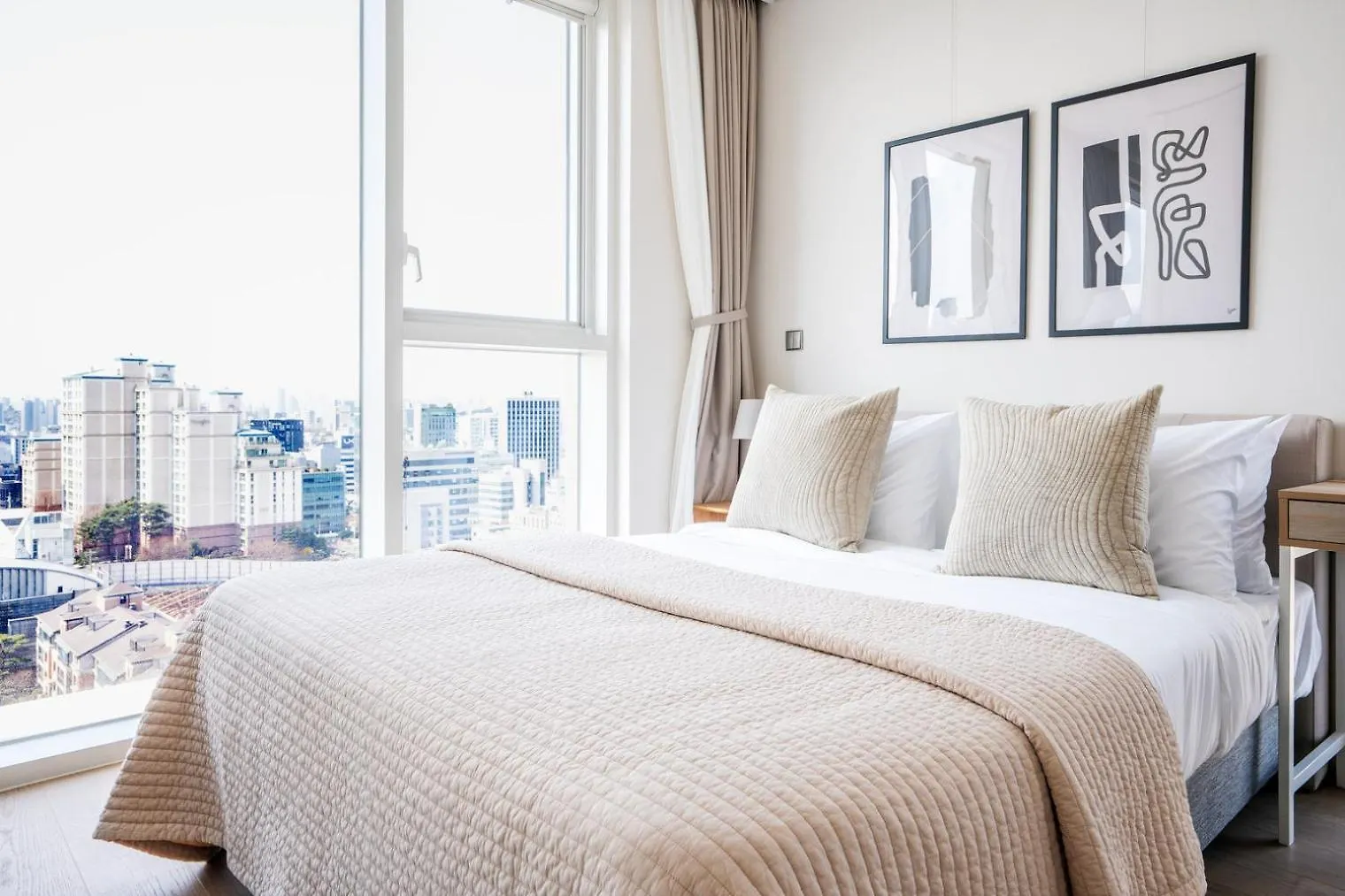 Apartamento Blueground Id28 Nonhyeon City View Ac Sel-28 Seul Coreia do Sul