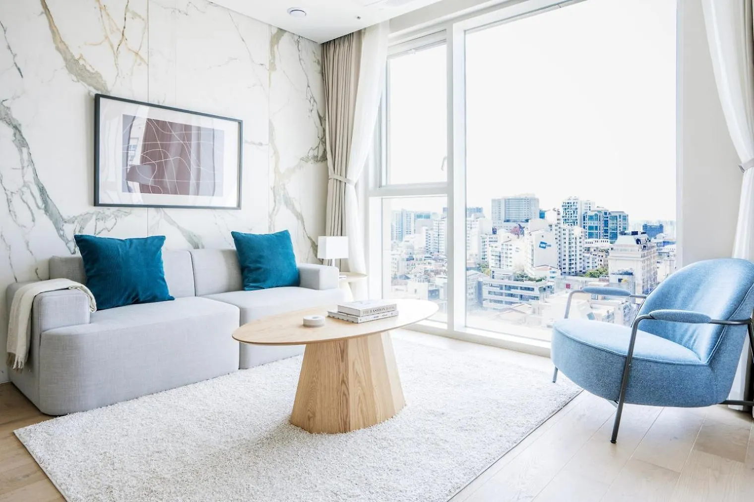 Apartamento Blueground Id28 Nonhyeon City View Ac Sel-28 Seul